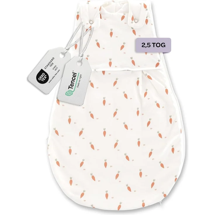 Außenschlafsack LIEBMICH Carota, Größe 56/62 – Bild 2