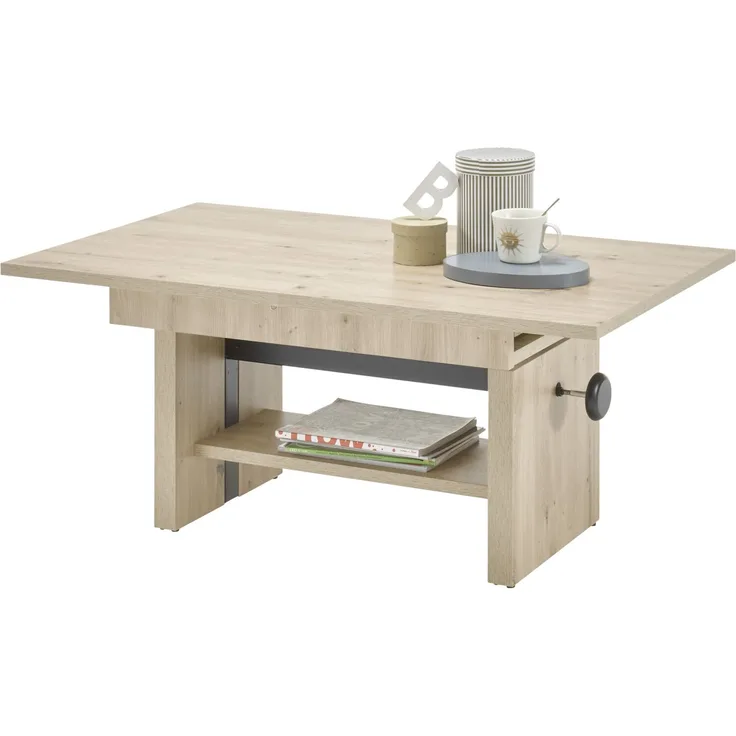 Couchtisch >Event< (B/H/T: 110x48x65 cm) in Artisan Eiche - 110x48x65 (BxHxT)
