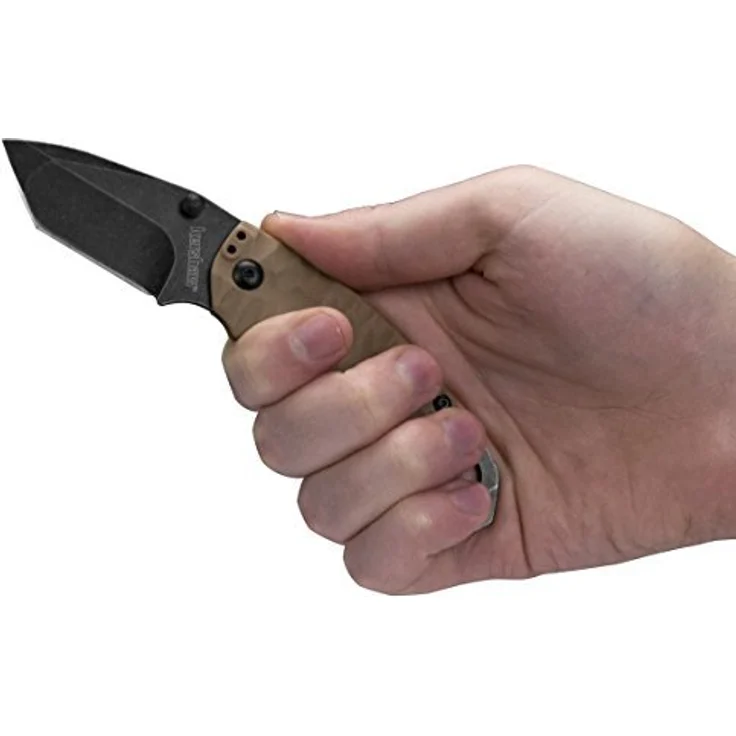 Kershaw 0 KS8750TTANBW, braun, 16,5 - Rostfreier Edelstahl-8Cr13 moV Klinge – Bild 3