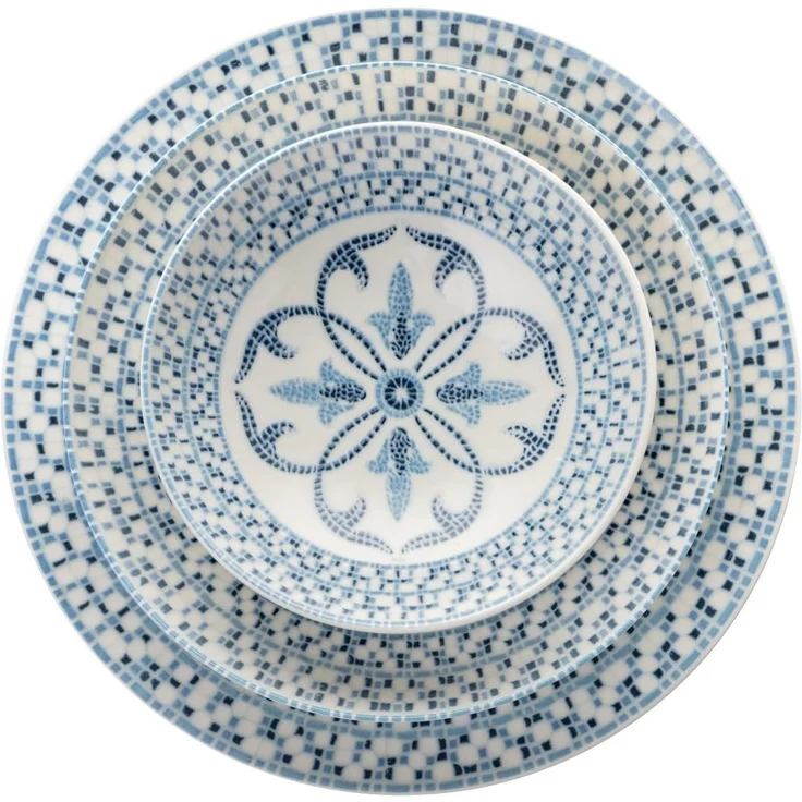 Tafelservice (24-teilig), 'GBSATN24Y4R22761', Mehrfarbig – Bild 6