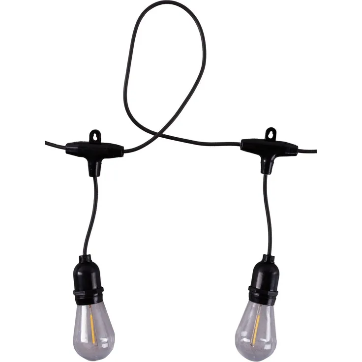 TrendLine LED Lichterkette 140 LED Edison Birne für Außen, LED Technik
