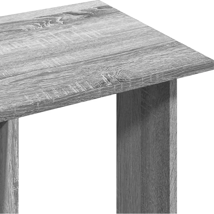vidaXL Kleiderständer mit Rollen Grau Sonoma 102x38x110 cm 848036 – Bild 7