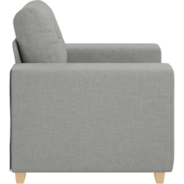 vidaXL Sofa-Sessel Wolkengrau 100x78x80 cm Stoff 4105066 – Bild 5