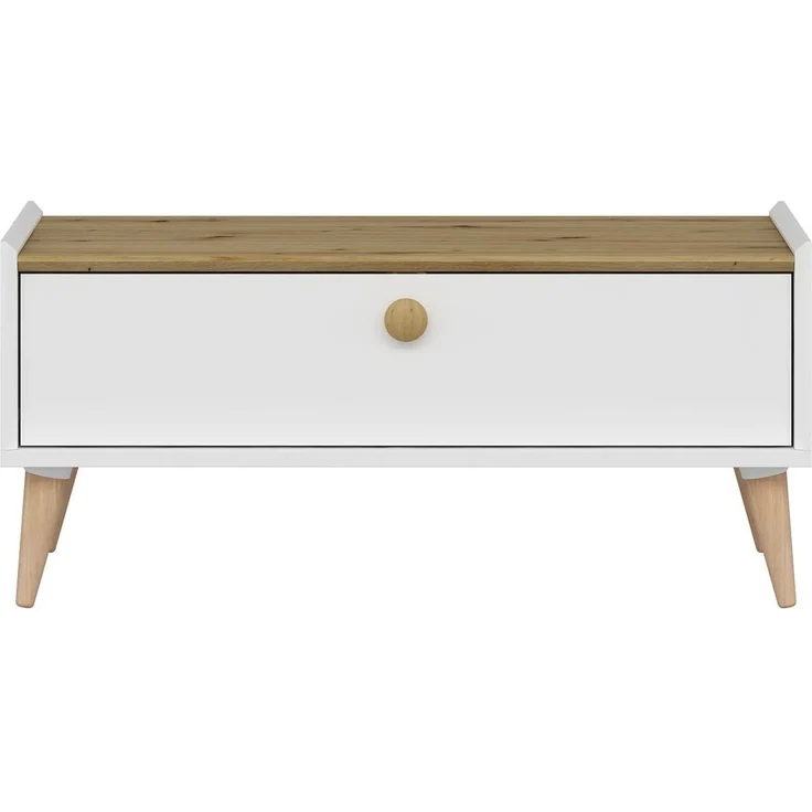 Skye Decor 'Mitra - 9090' Couchtisch, Weiß / Artisan, 90 x 41 x 60 cm – Bild 4