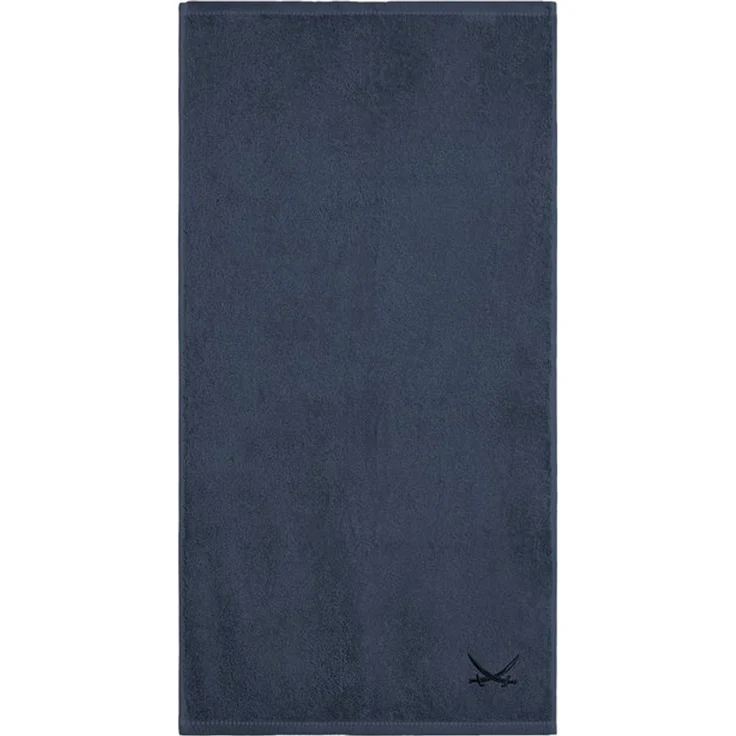 Sansibar Sylt Badetücher Sansibar Sylt Badetuch Saunatuch 2er Set Frottier-Serie „Classic“, (2-St), hochwertig gesticktes Sansibar Säbel-Logo, hautfreundlich – Bild 4