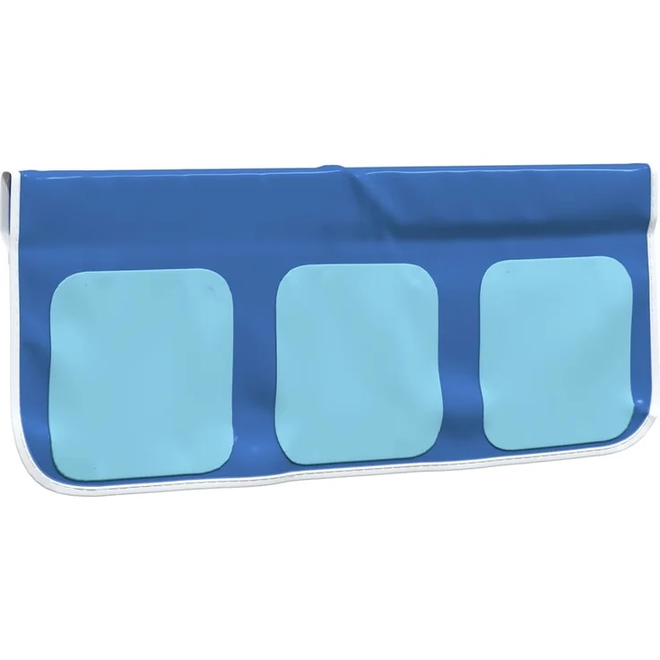 vidaXL Vorhänge für Hochbett mit Tunnel Blau Polyester 835917 – Bild 10