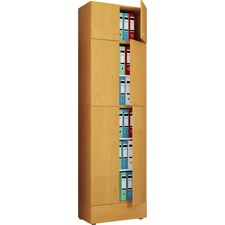 VCM Büroschrank Lona 917798 Buche H. 240 x B. 70 x T. 39 cm – Bild 1
