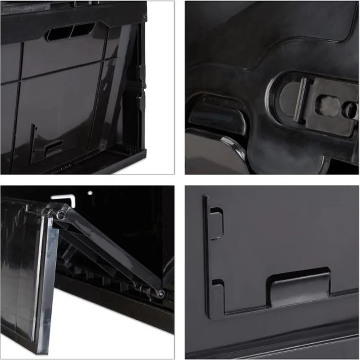 Relaxdays 2 x Transportbox 60 L mit Deckel – Bild 7