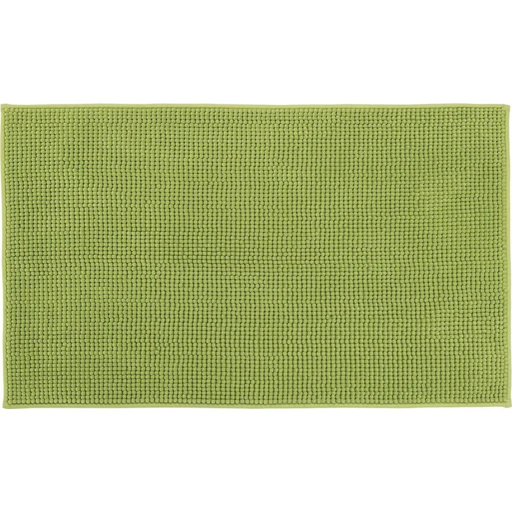 Gözze Badematte Chenille, Höhe 15 mm, rutschhemmend beschichtet, fußbodenheizungsgeeignet, Polyester, rechteckig, Badteppich, Uni Farben, besonders weich durch Microfaser, waschbar – Bild 2
