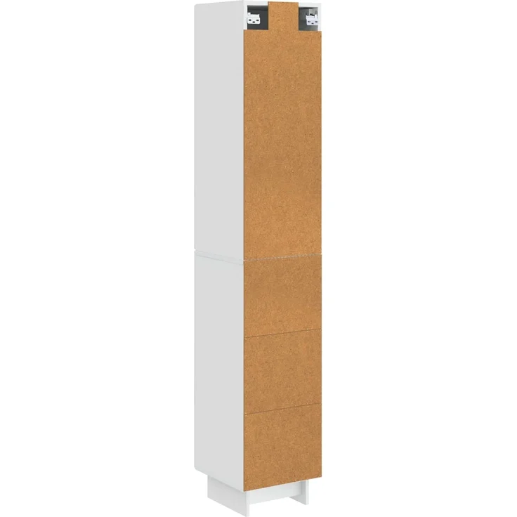 vidaXL Schrankset 2 pcs Hochglanz Weiß 34,5 x 33 x 90 cm Holzwerkstoff 3416371 – Bild 6