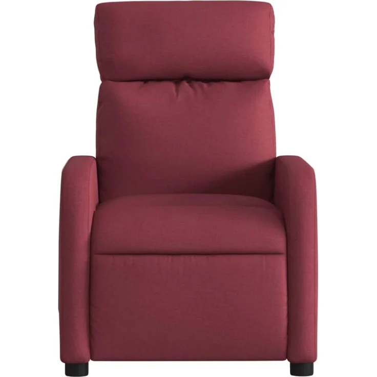 vidaXL Relaxsessel Weinrot Stoff 374168 – Bild 11