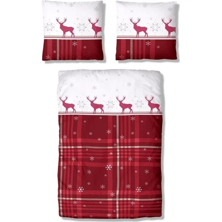 OTTO home Bettwäsche Wenda, Polycotton recycelt, 2 teilig, in Qualitäten PolyCotton (kühlend) + Biber (wärmend, 100% Baumwolle) – Bild 4
