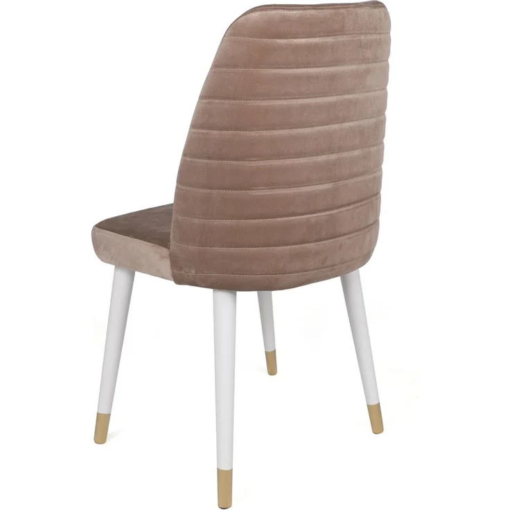 Skye Decor 'Hugo-404 V2' Stuhlset (2-teilig), Beige / Weiß, 50 x 90 x 49 cm – Bild 3