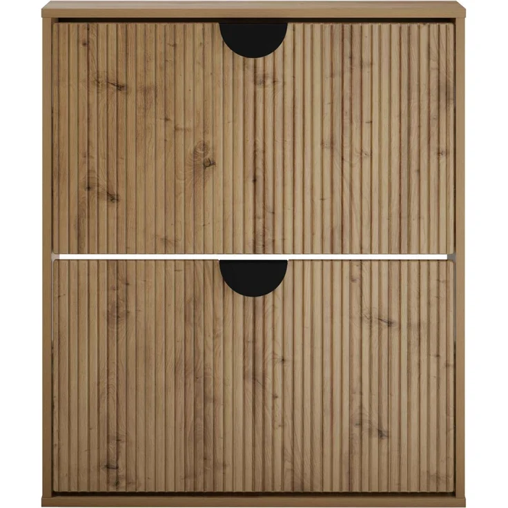 vidaXL Schuhschrank VENRAY 70 x 17 x 82 cm Holzwerkstoff Artisan-Eiche 8020071 – Bild 5