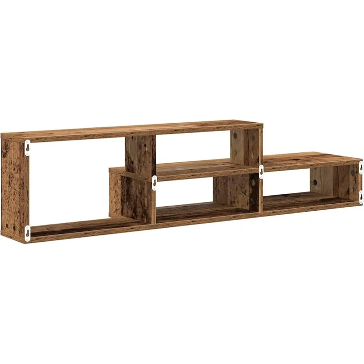 Wand-TV Stand, TV-Regal 120x25x28,5cm Holzwerkstoff – Bild 7