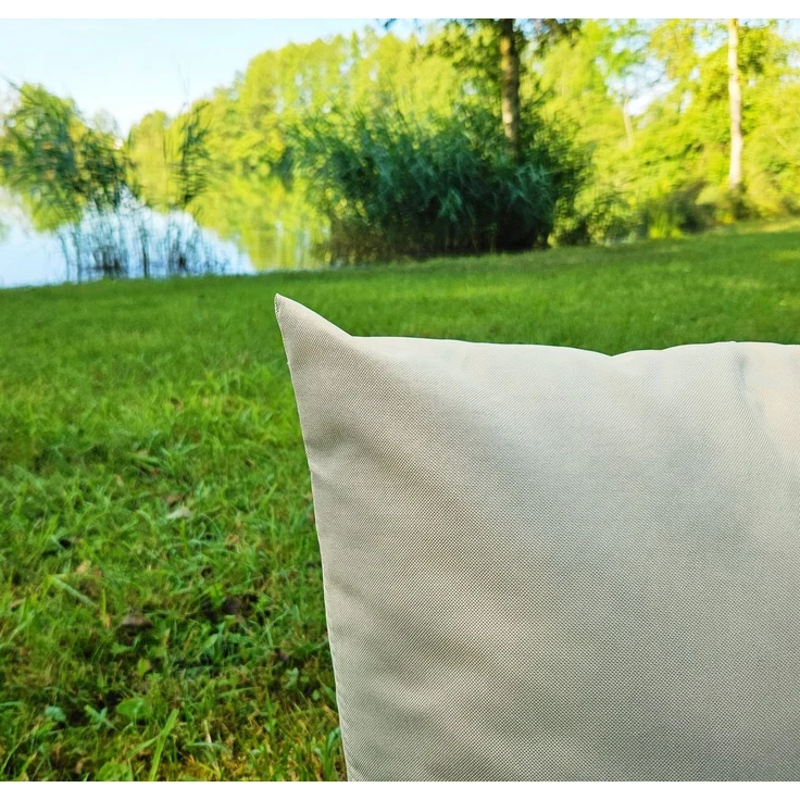 JACK Dekokissen 50x50cm Outdoor Lounge Kissen inkl. XXL Füllung Sitzkissen, starke Füllung, Robust, Strapazierfähig, Wasserabweisend, Innen&Außen – Bild 4