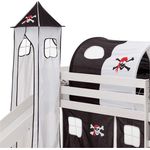 Idimex 'Pirat' Turm schwarz/Weiss