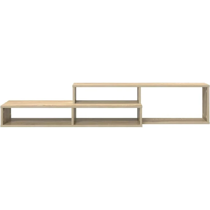 Wand-TV Stand, TV-Regal 150x25x28,5cm Holzwerkstoff – Bild 5