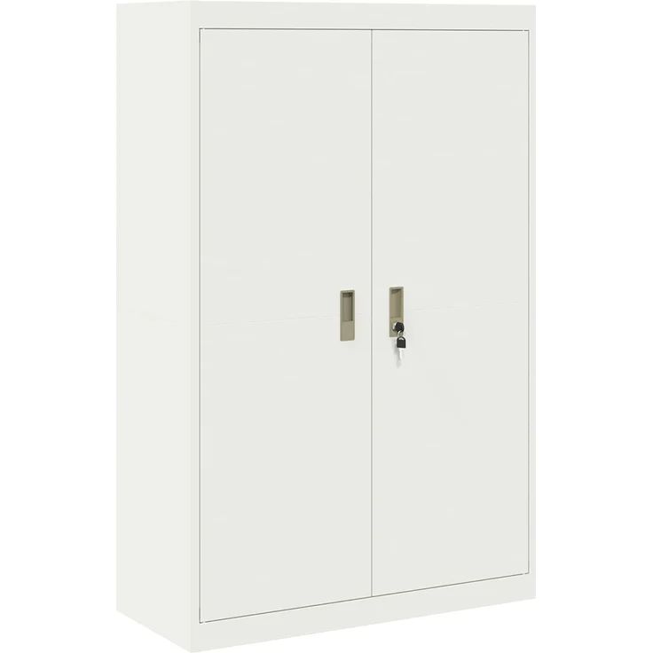 vidaXL Aufbewahrungsschrank 2 stk. Weiß 90 x 40 x 210 cm Stahl 3438728 – Bild 6