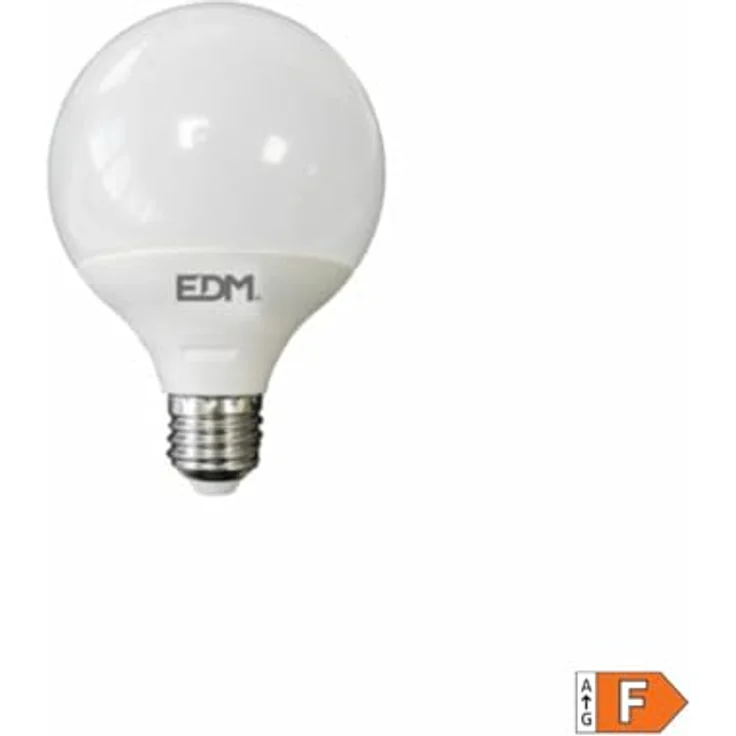 EDM BOMBILLA GLOBO LED Ø95mm E27, 10W 810lm, 6400K kaltes Licht, Ø9,5x12cm – Bild 2