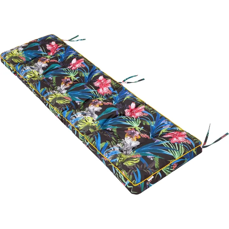 Bjird Bankauflage Auflage für Gartenbank 120x40, 120x50, 150x40, 150x50, 180x40, 180x50, UV-bestädig, wetterfest, 8 cm dicke Polsterung, Made in EU