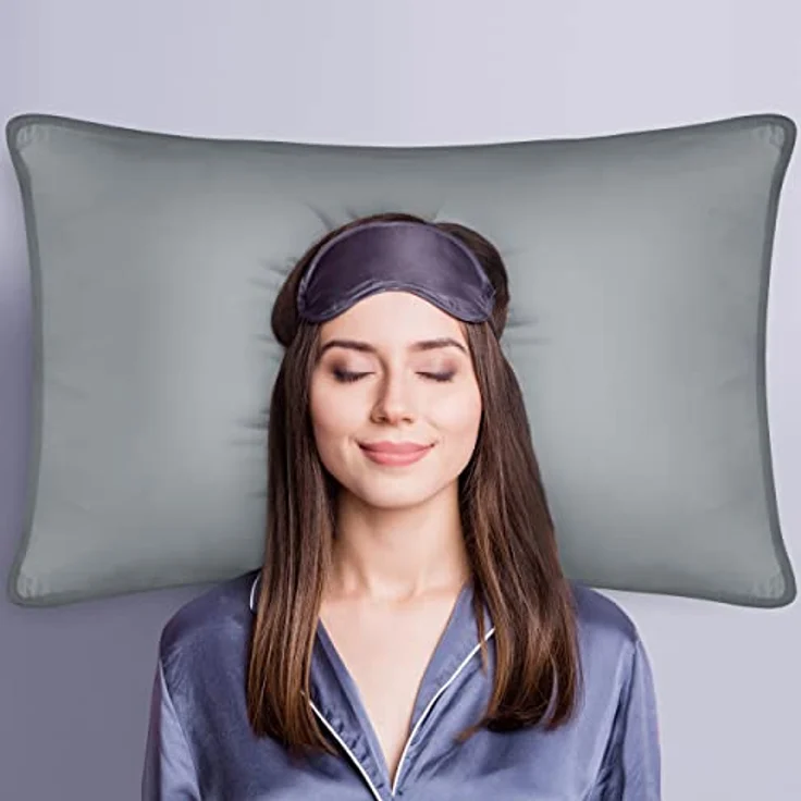 Utopia Bedding KopfKissen (2er Set), 50x70 cm Schlafkissen, Atmungsaktiv et Weich Kissen (Grau) – Bild 5