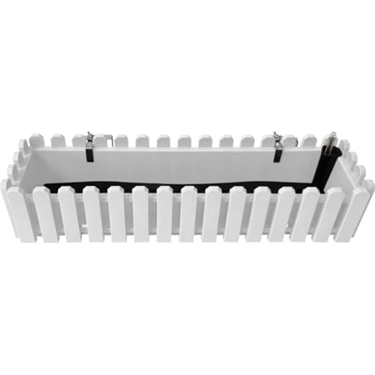 HTI-Living Blumenkasten Pflanzkasten mit Wasserspeicher Nessa (Stück, 1 St, 1 Blumenkasten), Blumenkasten mit Wasserstandsanzeige – Bild 2