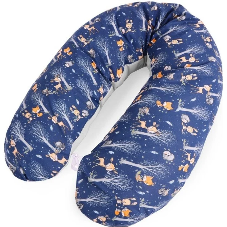 Amilian Stillkissen XXL 170 cm - Schwangerschaftskissen & Seitenschläferkissen mit Bezug, - Lagerungskissen - Nursing Pillow - Pregnancy Pillow, mit Füllung, Schlafkissen für Seitenlage - Körperkissen – Bild 4