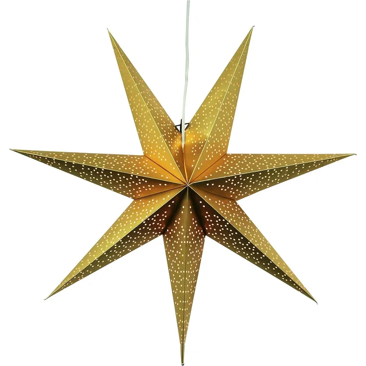 Best Season Papierstern "Dot 70", gold, 70 cm