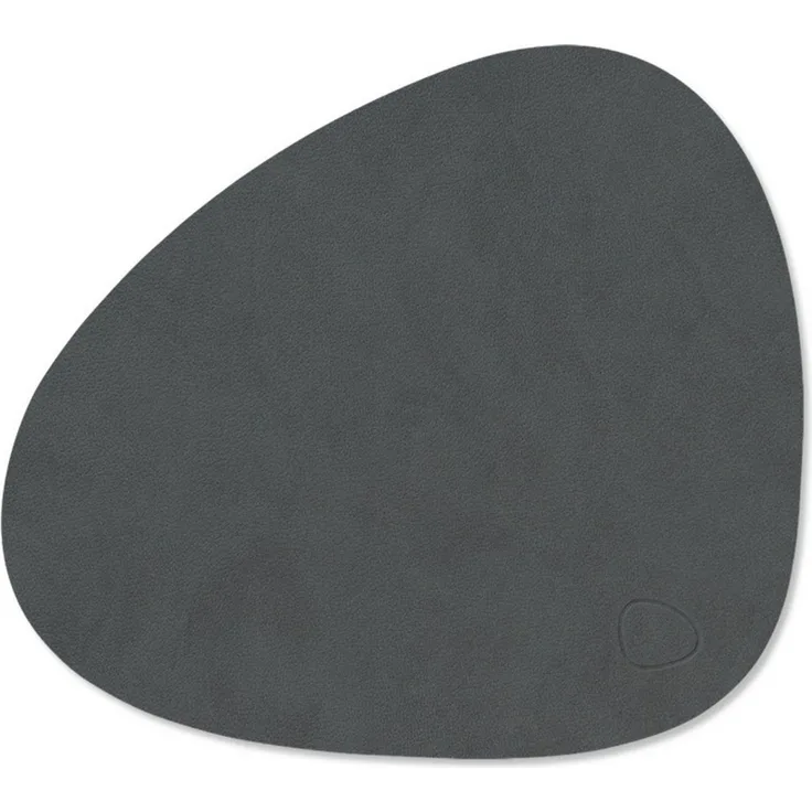 LIND DNA Platzset Nupo Tischset Curve S anthracite 24x28cm