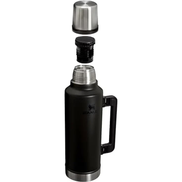 Stanley Classic Legendary 1.9L - Hält 45 Stunden Heiß Oder Kalt - Edelstahl - BPA-Frei - Spülmaschinenfest - Black 2.0 – Bild 10