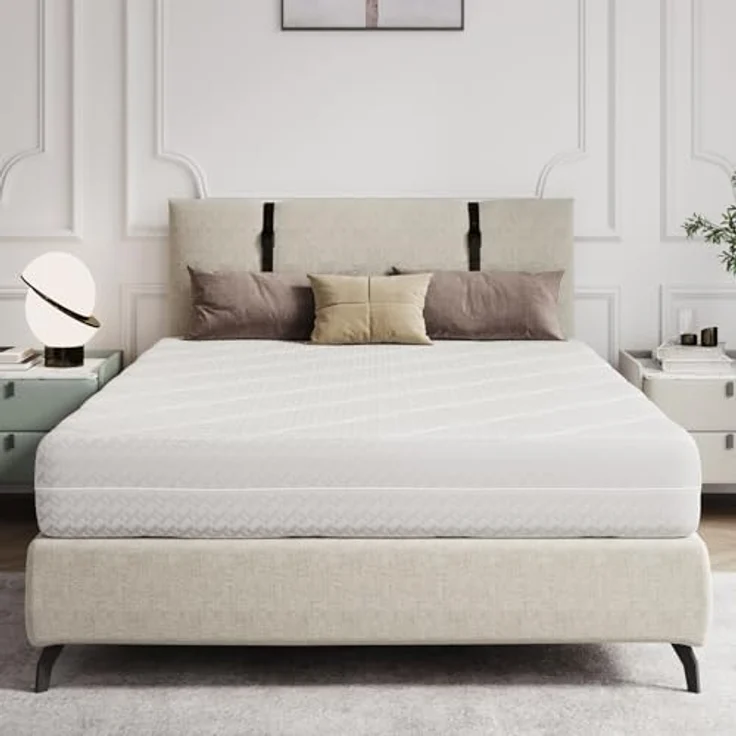 Novilla Matratze 90x200 Taschenfederkernmatratze 7-Zonen H2/H3 atmungsaktivem Bezug & Komfortschaum Öko-Tex & CertiPUR-US Zertifiziert – Federkernmatratze für Einzelbett & Doppelbett Höhe 24 cm – Bild 2