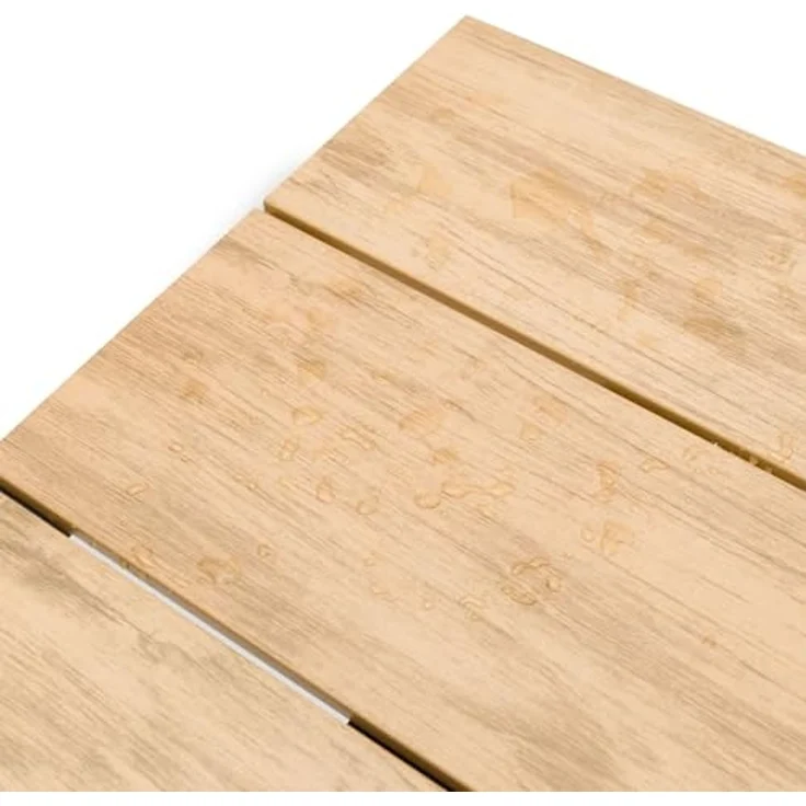 IDIMEX Garten-Essgruppe AFUERA, Gartenmöbelset für 8 Personen, wetterfest robust Grau/Cremeweiß – Bild 6