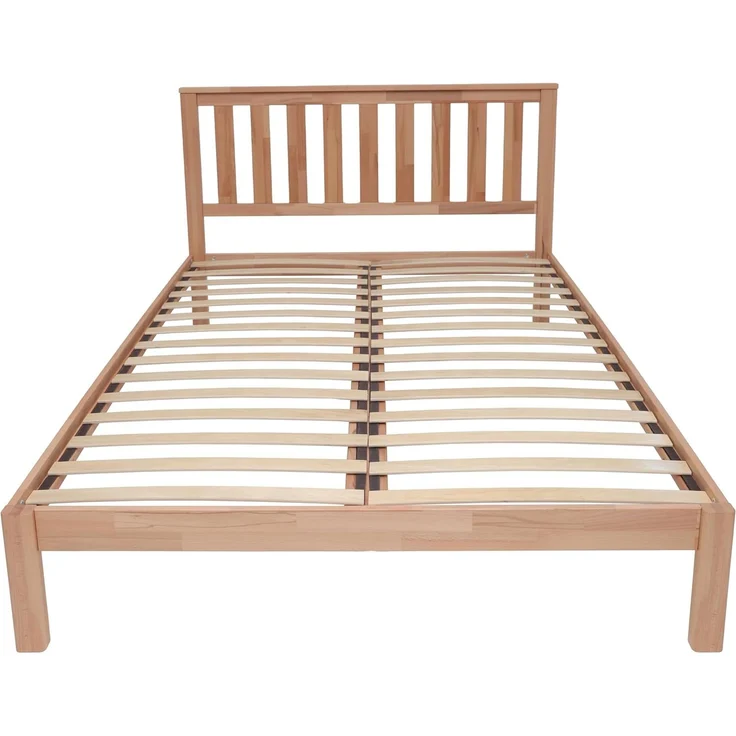 Krok Wood Massivholzbett Sofia mit Kopfteil in Buche – Bild 4