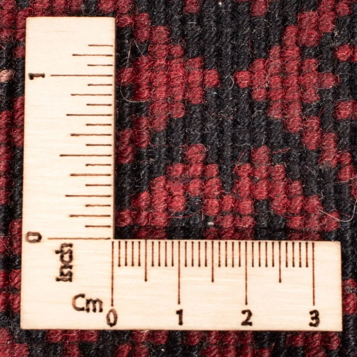 Läufer Afghan - 390 x 77 cm - rot – Bild 5