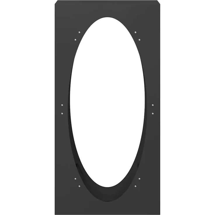 vidaXL Brennholzregal Schwarz 50x23x100 cm Kaltgewalzter Stahl 864181 – Bild 5