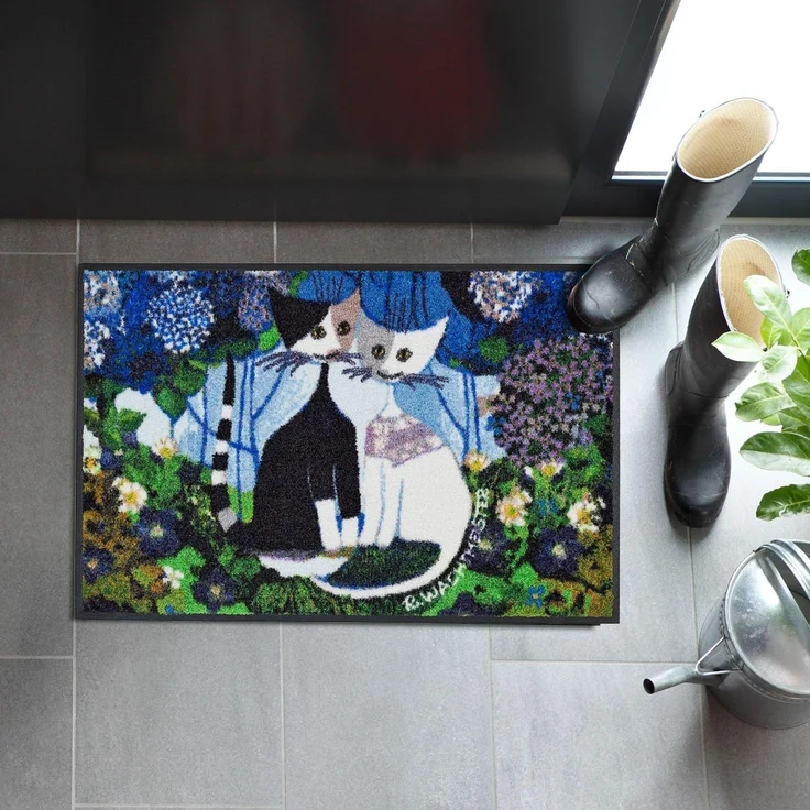 Salonloewe Fußmatte Fußmatte 50x75 Rosina Wachtmeister Wedding blau, Eingangsmatte normal, Höhe: 500 mm – Bild 2