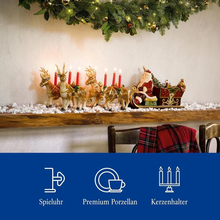 Villeroy & Boch Christmas Toys Memory Santa's Schlittenfahrt – Bild 2