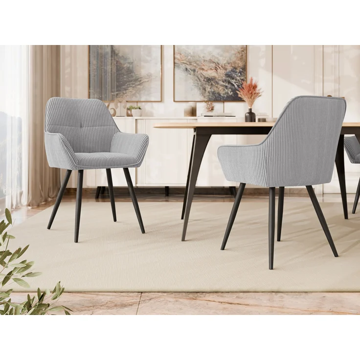 Stühl Antovei Cord (Farbe: Poso 110) – Bild 2