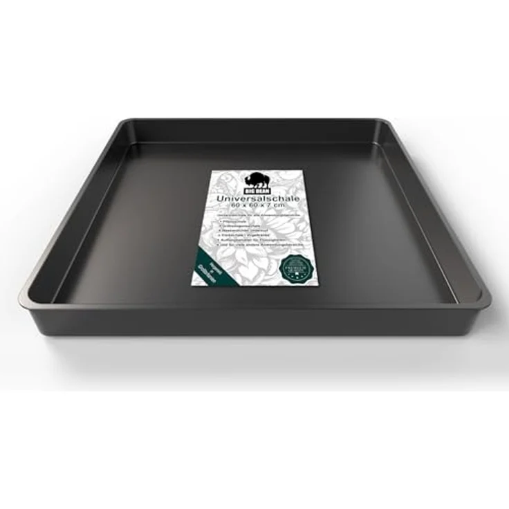 BigDean Pflanzschale 60x60x7 1 Stück Allzweckwanne hochwertige Pflanzwanne England (Set, 1 St, Anzuchtschalen), 0,36qm, Kräuteranzucht, Gemüseanzucht, Pflanzenzucht. – Bild 1