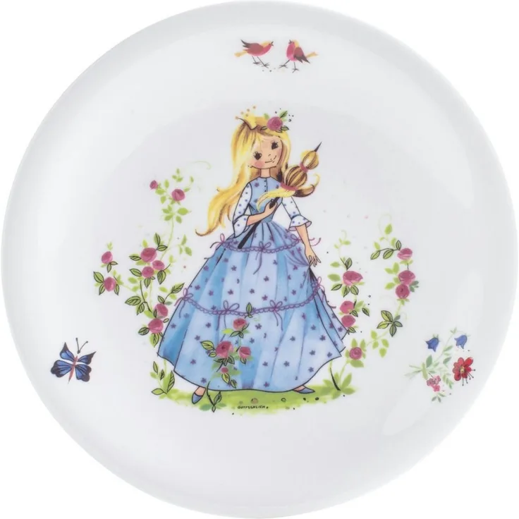 KAHLA Frühstücksteller Kids, Kinderteller 21,5 cm, (1 St), spülmaschinenfest, mikrowellenfest, stapelbar, Made in Germany