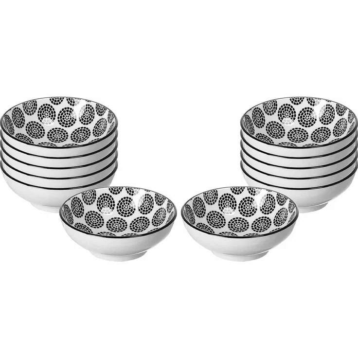 Ritzenhoff & Breker Takeo Circles Dipschale ø 8 cm 12er Set – Bild 1