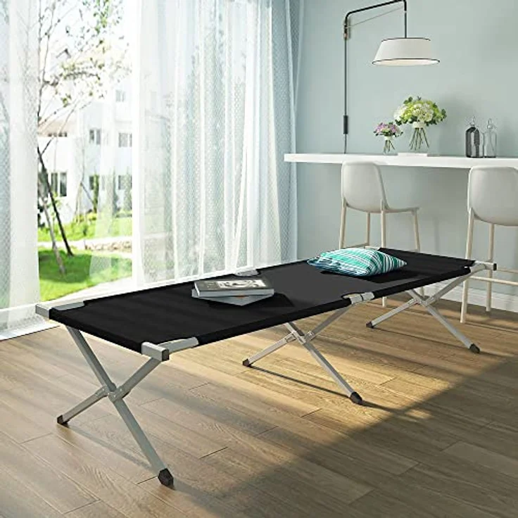 TRIZAND Feldbett - Trizand 23190 Freischwinger, Campingliege mit robustem Design – Bild 4