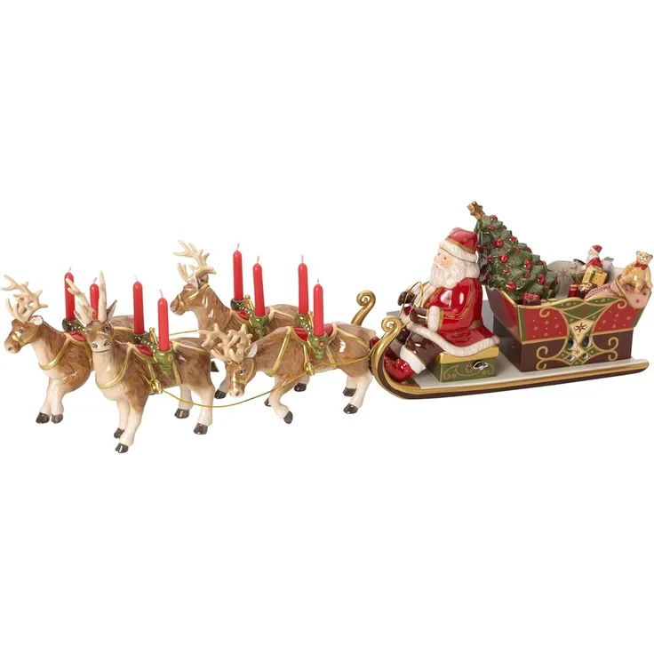 Villeroy & Boch Christmas Toy's Memory Santa´s Schlittenfahrt