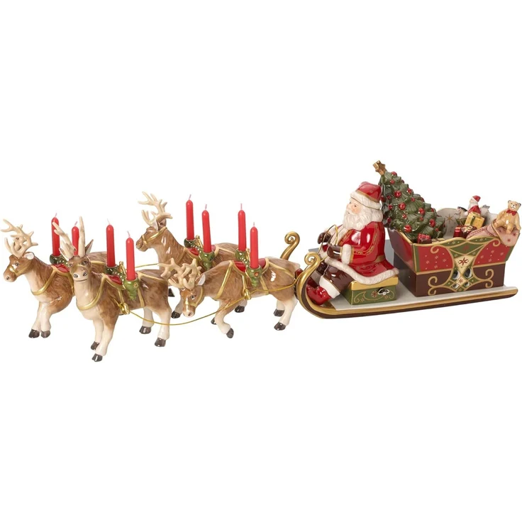 Villeroy & Boch Christmas Toy's Memory Santa´s Schlittenfahrt