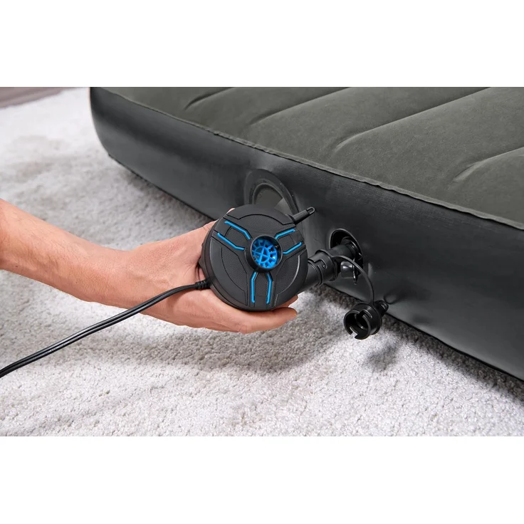 TriTech® Doppelluftbett mit mobiler, akkubetriebener Elektropumpe 203 x 152 x 25 cm – Bild 12