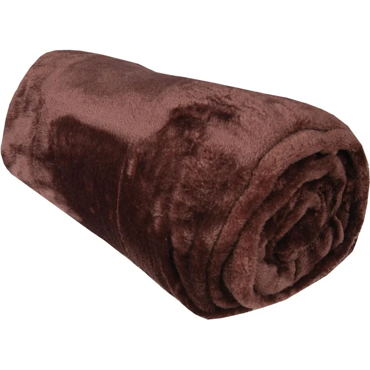 Kuscheldecke "Celina" Braun 180x220 cm – Bild 6