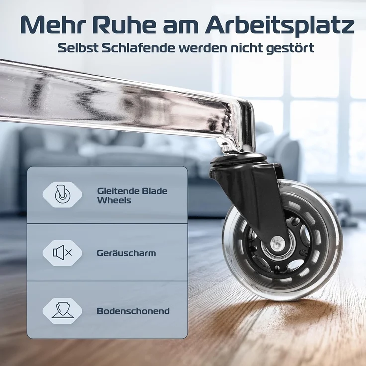 CLOUVOU SmartSeat Bürostuhl Ergonomisch [TESTSIEGER] Schreibtischstuhl 100% individuell einstellbar | Büro Stuhl & Gaming Stuhl | Computerstuhl Home Office Chair Ergonomic | Drehstuhl 150 kg – Bild 3