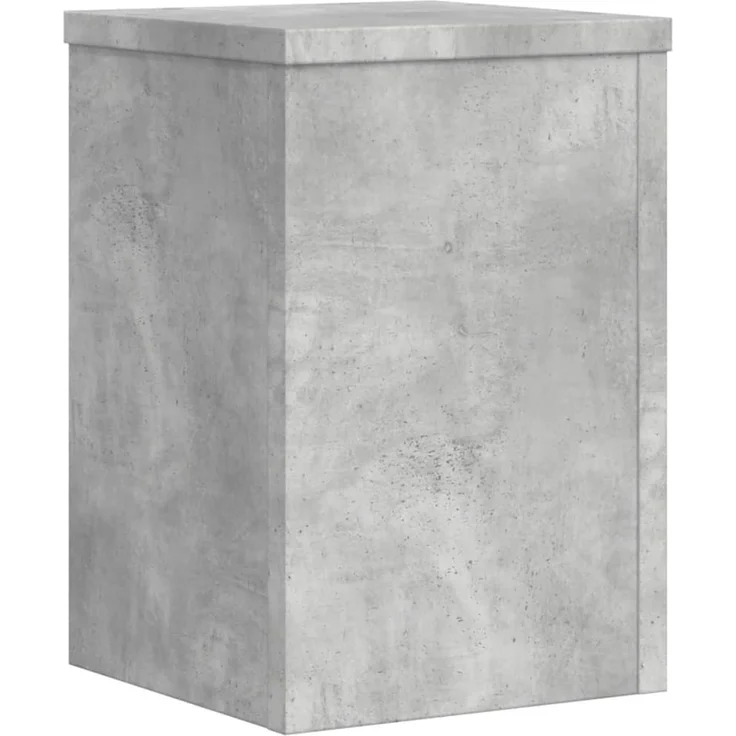 vidaXL Pflanzenständer 2 Stk. Betongrau 20x20x30 cm Holzwerkstoff 852900 – Bild 5