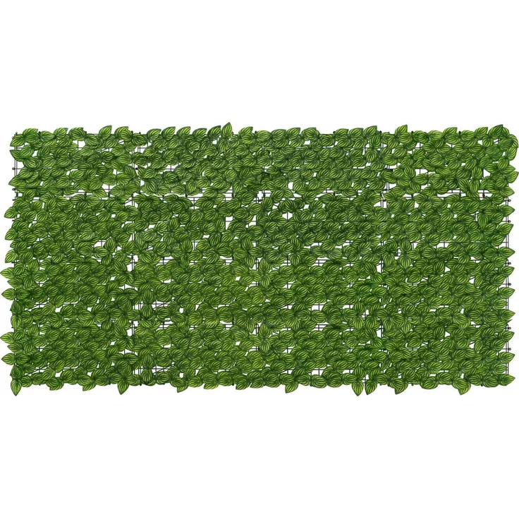 vidaXL Balkonsichtschutz mit Blättern Rechteckig 200 x 100 cm 42040642 – Bild 1